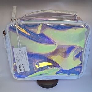 HudaBeauty Holographic Makeup Bag - Large Size
